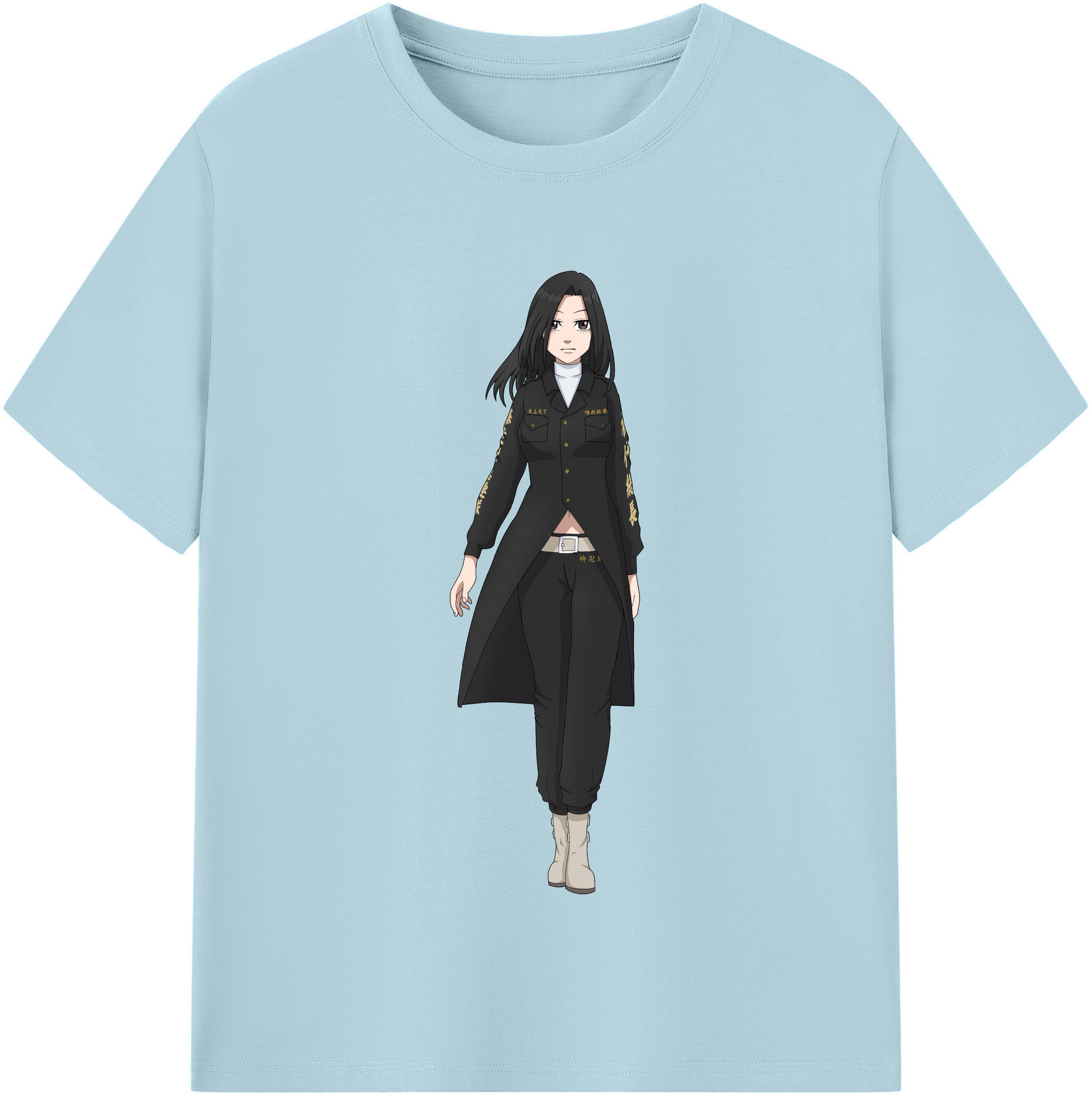 （画像用） 東京リベンジャーズ Tokyo Revengers 綿100％半袖Tシャツ（フロントプリント）